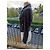 Emilio Pucci Blue Suede Effect Jacket with Gold Finishes - view 5