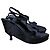 Schwarze Fendi Keilsandalen