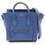 Céline Borsa a mano Celine Luggage Nano Shopper Blu