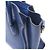 Céline Borsa a mano Celine Luggage Nano Shopper Blu - vista 9