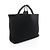 Prada Drill Tote Bag Schwarz Canvas - Ansicht 2