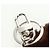 LOUIS VUITTON Bijoux Sac Porte Cl Monkey Charm Pelliccia Marrone MP1997 LV Auth 164311M - vista 10