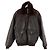 Autre Marque Braune Lederjacke