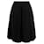 Falda negra con paneles Chanel Negro