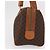 Céline Borsa Boston in tela Macadam CELINE in pelle PVC marrone oro Auth 163655 D'oro - vista 3