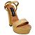 Plattformsandalen aus natürlichem Raphia von Dolce & Gabbana