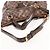 Borsa a Spalla 2 Vie Louis Vuitton Evora MM Damier Ebène in Marrone Rosso - vista 6