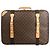 Borsa da viaggio Satellite 60 in tela Monogram Louis Vuitton marrone Beige