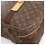 Borsa da viaggio Satellite 60 in tela Monogram Louis Vuitton marrone Beige - vista 7