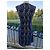 Abito Matthew Williamson in pizzo blu e argento - vista 12