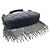 Seltene Chanel 02A Mini Schwarze Gequiltete Lammleder Tasche mit Silberner CC Kette Silber Hardware - Ansicht 11