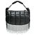 Seltene Chanel 02A Mini Schwarze Gequiltete Lammleder Tasche mit Silberner CC Kette Silber Hardware - Ansicht 9