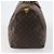 Borsa Keepall Louis Vuitton in tela Monogram 60 Marrone - vista 4