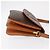 Céline Celine Vintage Macadam Canvas et Cuir Marron - vue 3