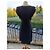 Prada Kleid Schwarz Viscose Acetat - Ansicht 7