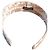 Cerchietto gioiello per capelli DOLCE & GABBANA beige-oro inserti pizzo avorio D'oro Crema - vista 2