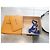nuova tracolla Louis Vuitton 120cms in pelle per borsa da viaggio Keepall Blu navy - vista 7