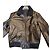 Tom Ford Schwarze Lederfliegerjacke