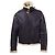 Versace Leder-Schafslederjacke Braun