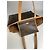 Céline Vintage Celine Paris Triomphe Monogramm Leder Tote Bag Braun - Ansicht 4