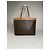 Céline Vintage Celine Paris Triomphe Monogramm Leder Tote Bag Braun - Ansicht 6
