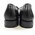 Autre Marque Berwick Leder Oxford Schuhe Schwarz - Ansicht 5