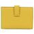 Béarn Tarjetero Bearn de cabra de Hermès Amarillo - vista 2