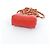 Timeless Clutch de Cadena de Piel de Cordero Chanel AP3123 Roja Dorado - vista 3