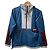 Autre Marque Veste en nylon Columbia Hood River 1991 Marron Bleu Bleu Marine