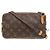 Borsa a Spalla Monogram Marly di Louis Vuitton Marrone