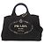Borsa tote 2 in 1 Prada Canapa Nera Nero