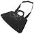Borsa tote 2 in 1 Prada Canapa Nera Nero - vista 6