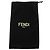 Fendi Leather Keyring Pocket Charm Belt Bag Brown Black Red - view 8