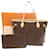 Louis Vuitton Neverfull MM Monogram Tote Bag Braun - Ansicht 2
