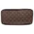 Louis Vuitton Neverfull MM Monogram Tote Bag Braun - Ansicht 4
