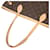 Louis Vuitton Neverfull MM Monogram Tote Bag Braun - Ansicht 6
