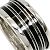 Bulgari Bvlgari B.zero1 Ring aus schwarzem Lack - Ansicht 9
