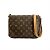 Borsa a Spalla Musette Tango con Tracolla Corta Louis Vuitton Marrone Monogramma - vista 2