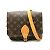 Borsa a Spalla Cartesiere MM Louis Vuitton Marrone Monogramma