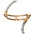 Bracciale Roulis Double Tour in Seta Viola Hermès Porpora - vista 4