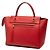 Céline Belt bag in pelle di vitello micrograna rossa Celine Rosso - vista 2