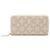 Portafoglio Zippy Mahina Reverse Monogram Marrone Louis Vuitton
