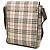 Borsa a tracolla in tela a quadri marrone Burberry Beige - vista 2