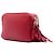 Borsa a tracolla Gucci in pelle rossa Soho Disco Rosso - vista 2