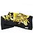 Sciarpa Hermès Carré 90 PASSIFLORES Nero Giallo - vista 7