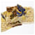 Sciarpa in seta beige e gialla di Chanel Giallo  - vista 8