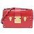Borsa a spalla Trunk Clutch in Vernis di Louis Vuitton Fuschia