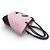 BOLSO DE MANO CHANEL CAMBON EN CUERO QUILTED ROSA Y NEGRO - vista 6