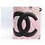 BOLSO DE MANO CHANEL CAMBON EN CUERO QUILTED ROSA Y NEGRO - vista 8