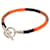 Pulseira de couro Grennan da Hermès Marrom Preto Laranja  - vista 1